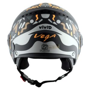 Vega Blaze DX BZ1 Blac Gray 800*800 - Open-Face Helmet-3 KS-20