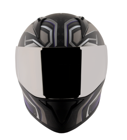 Bolt Graphic Helmet – Black Panther Edition
