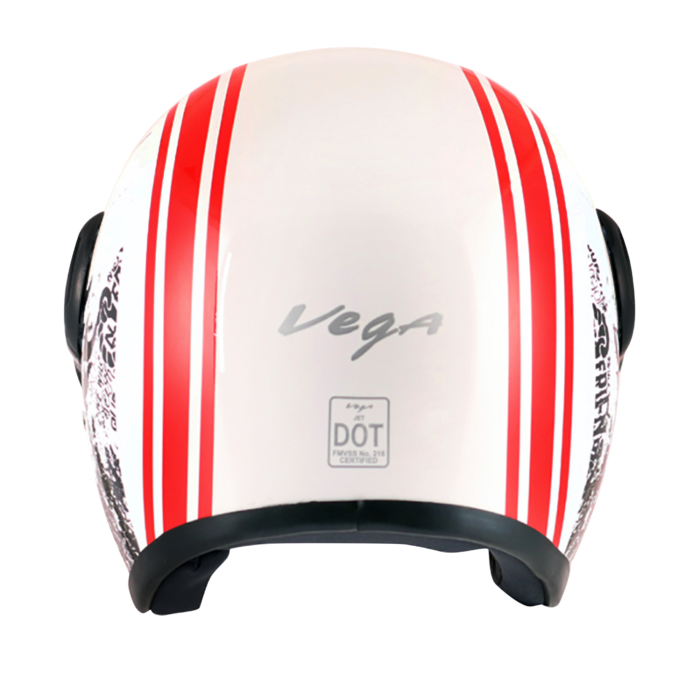 Vega Jet Graphic Helmet – Old School Edition – Kritansh Enterprises