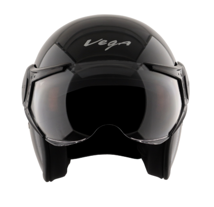 Vega Jet Graphic Helmet – Star Black Silver Edition