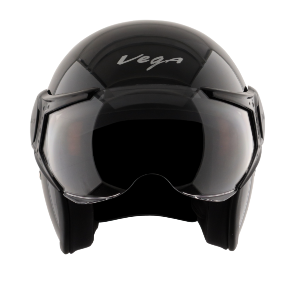 Vega Jet Graphic Helmet – Star Black Silver Edition