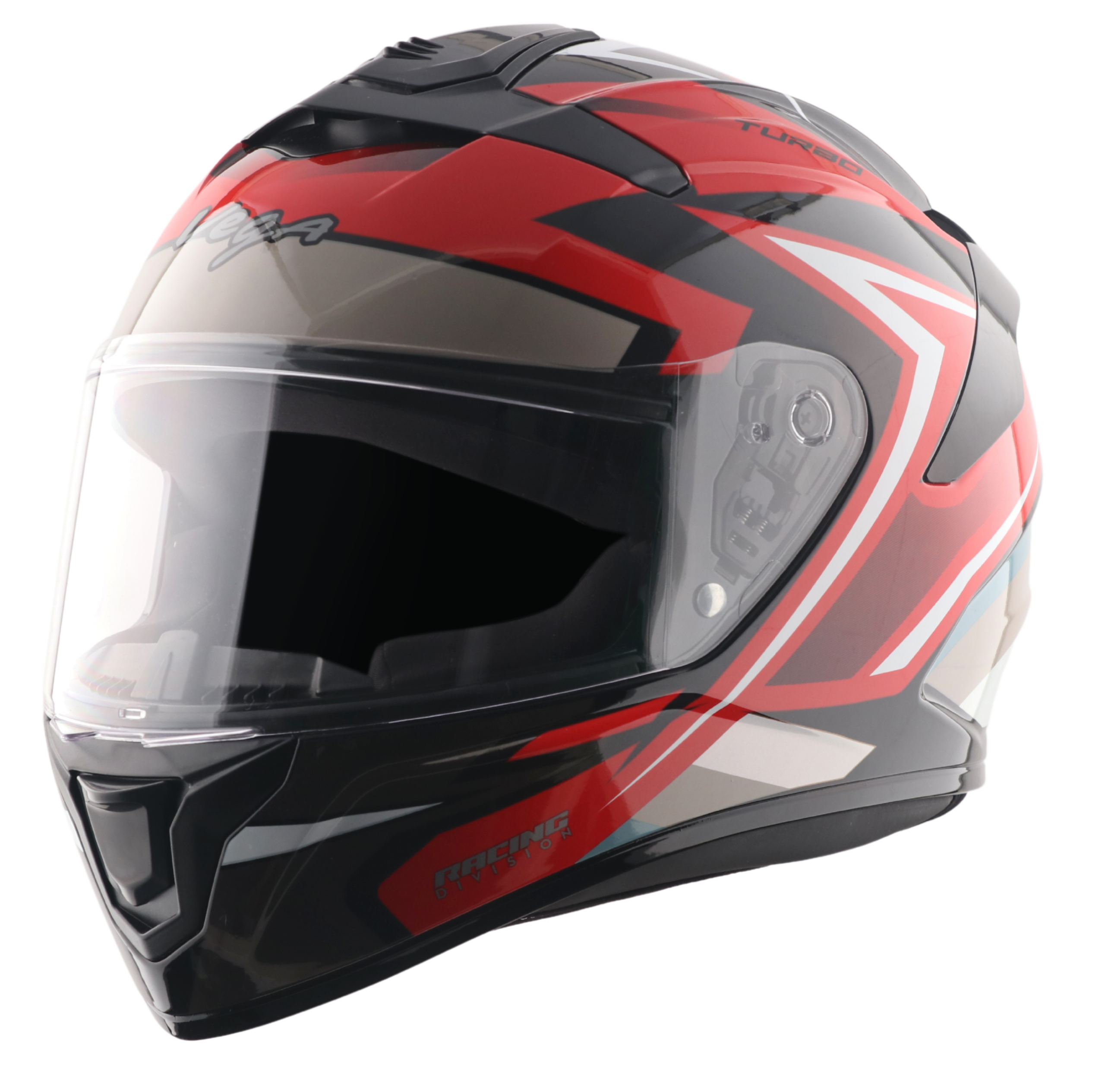 TURBO FLEX BLACK RED PNG 2 Vega Helmet – Turbo Graphic (Flex Edition) - Image 1